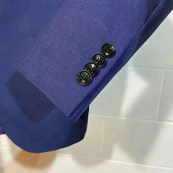 NEW Ted Baker London‎ Endurance Roger SPJ Men's Sports Blazer 38R Blue Cocktail - Picture 5 of 11